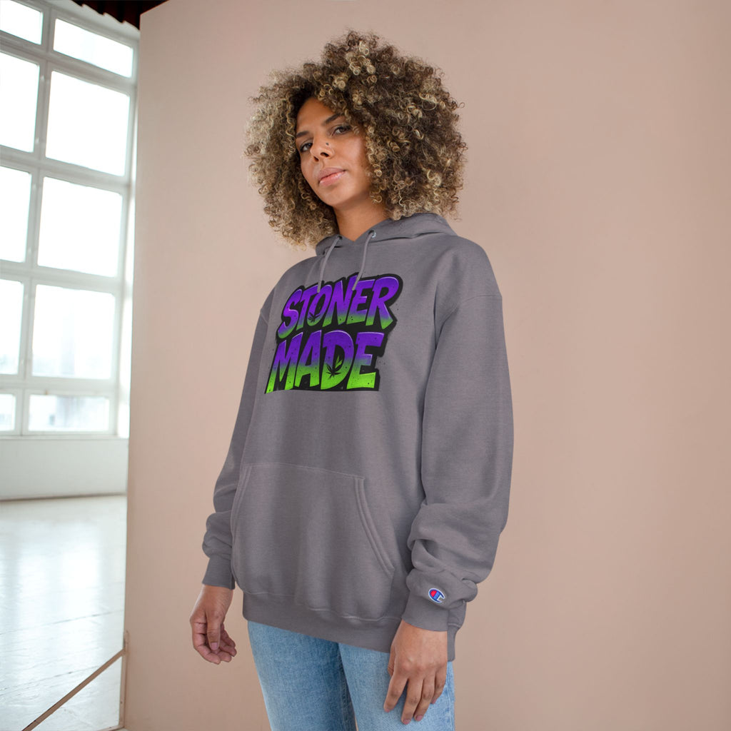 StonerMade Champion Hoodie — Premium Cannabis Culture Pullover