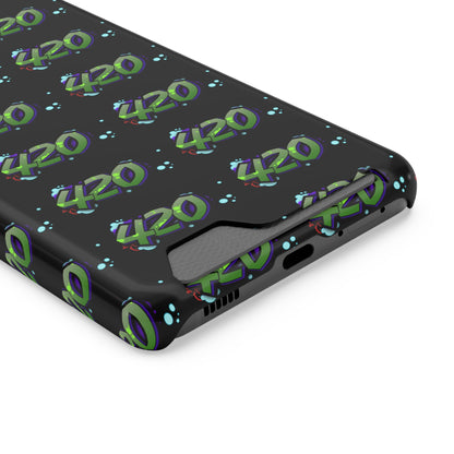 420 Phone Case with cardholder
