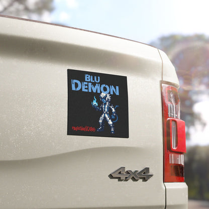 Blu Demon Car Magnet