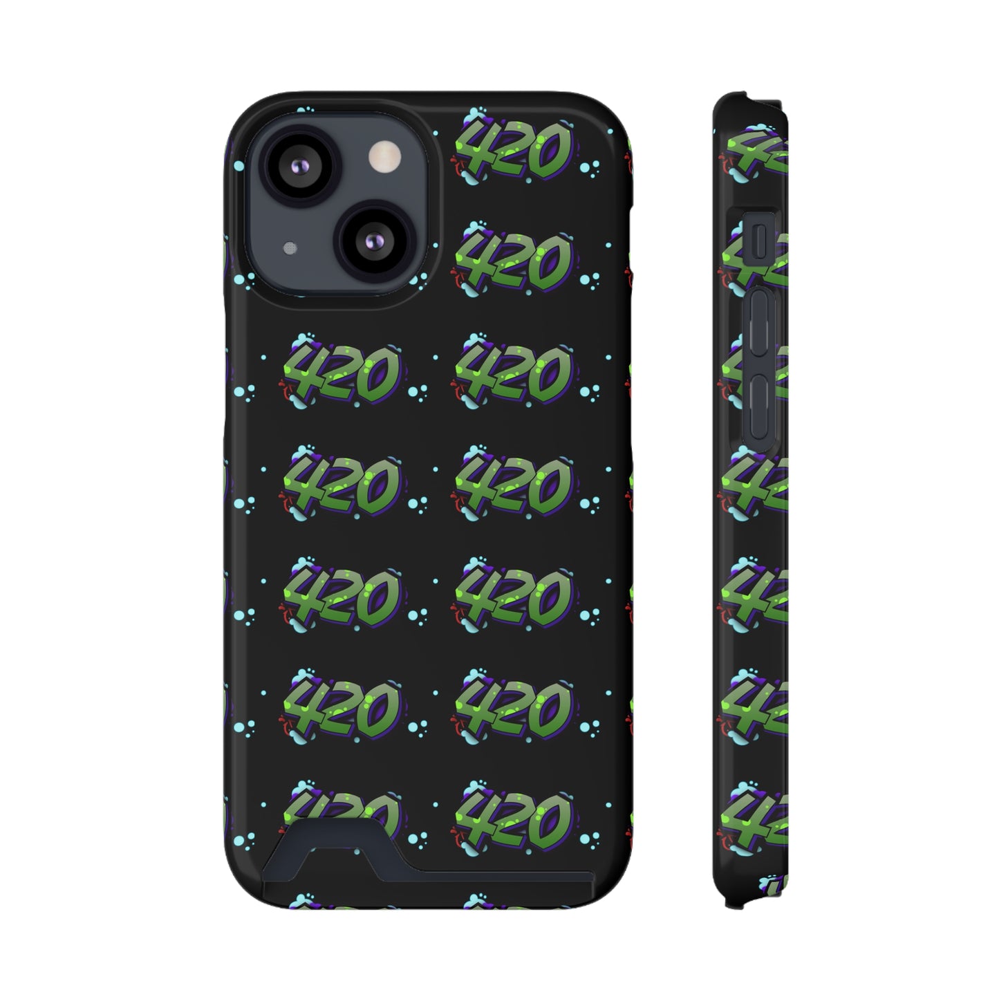 420 Phone Case with cardholder