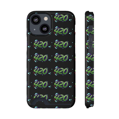420 Phone Case with cardholder