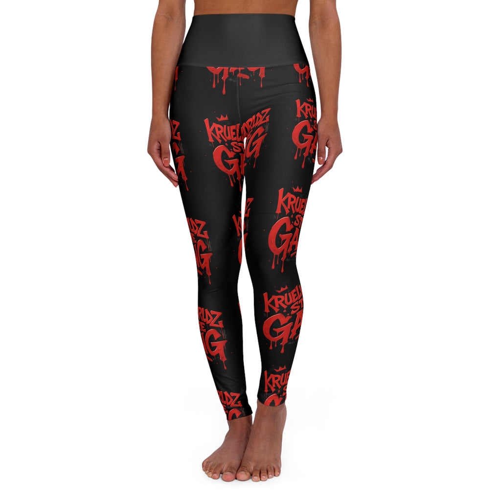 Leggings Gang High Waisted Yoga Leggings - Kruelworldz Store