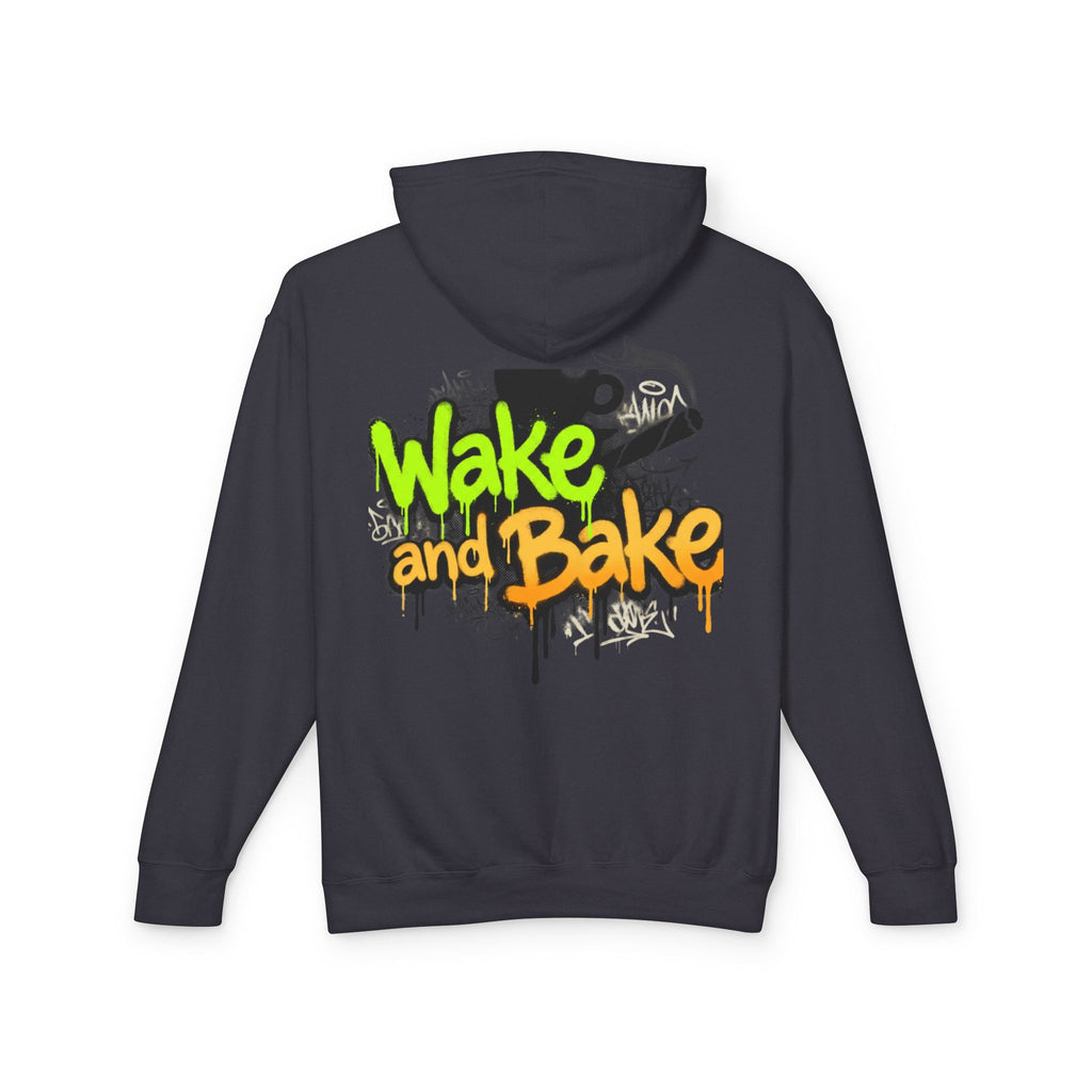 Wake n Bake Hoodie — Lightweight Hooded Sweatshirt for Cannabis Lovers