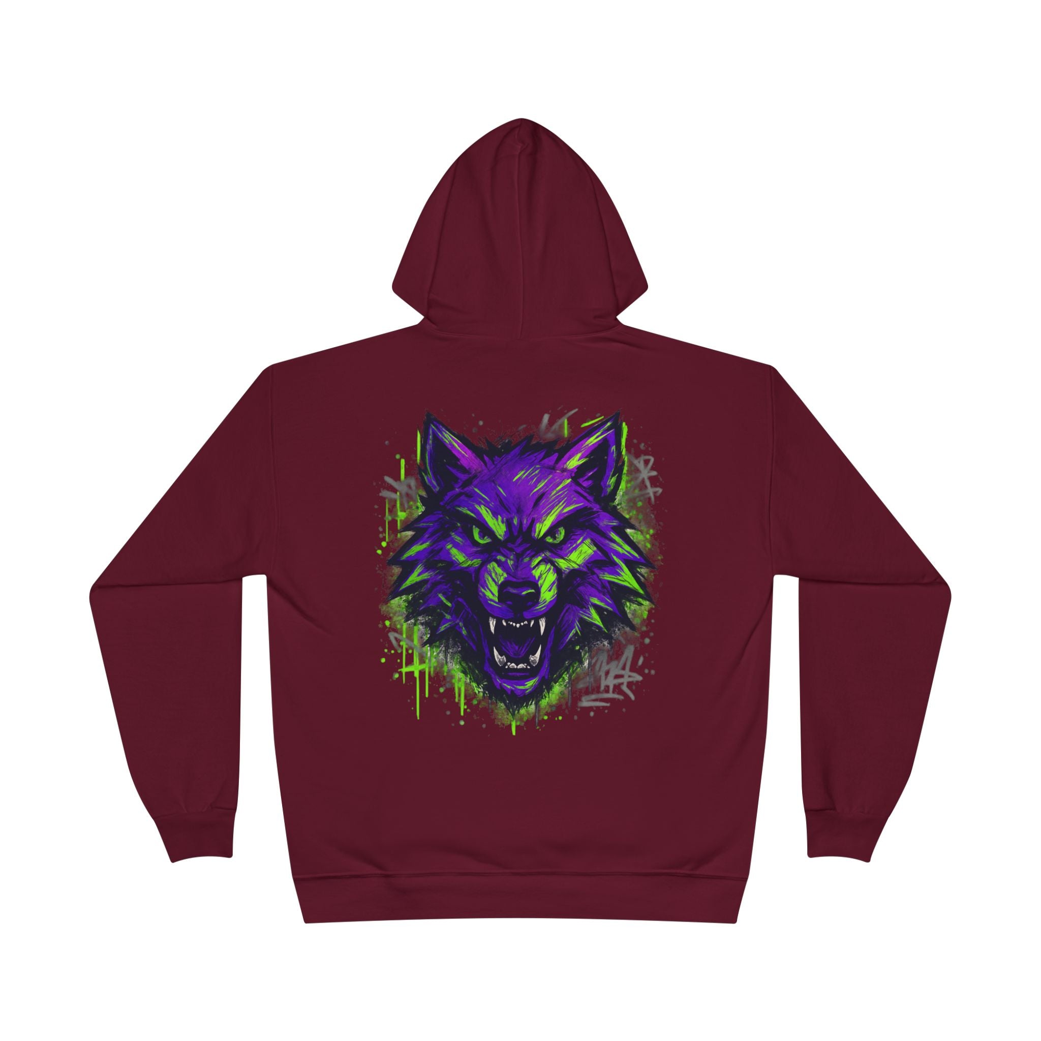 PurpleWolf Hoodie Sweatshirt