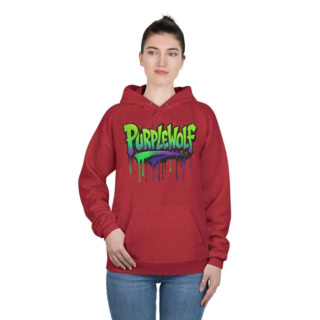 PurpleWolf Hoodie Sweatshirt