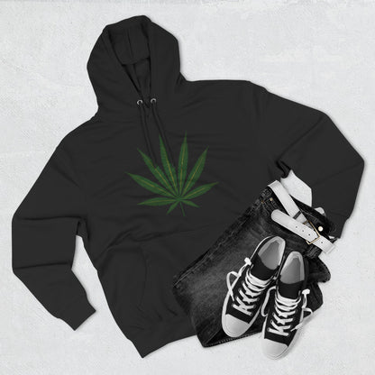 Stoner Made Fleece Hoodie - Cozy Weed Hoodie for Cannabis Enthusiasts, Perfect for Chill Days, Gift for Stoners, Festival Wear, Streetwear