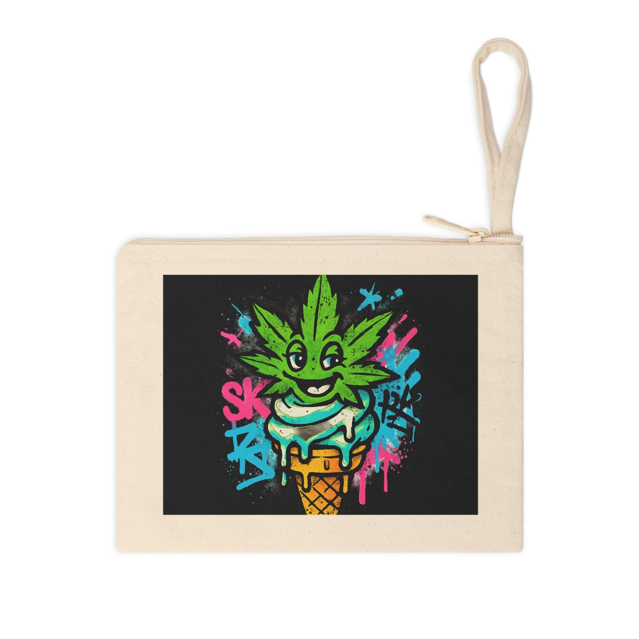 Zipper Pouch - GanjaBerry Split