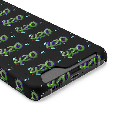 420 Phone Case with cardholder