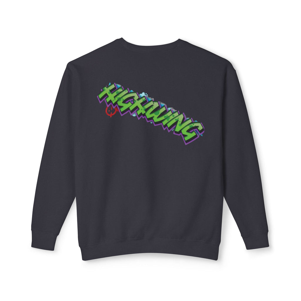 Dragon-Themed Crewneck Sweatshirt, Unisex Fashion, Unique Gift for Gamers, Fantasy Lovers, Comfortable Casualwear