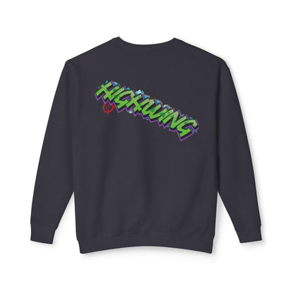Dragon-Themed Crewneck Sweatshirt, Unisex Fashion, Unique Gift for Gamers, Fantasy Lovers, Comfortable Casualwear