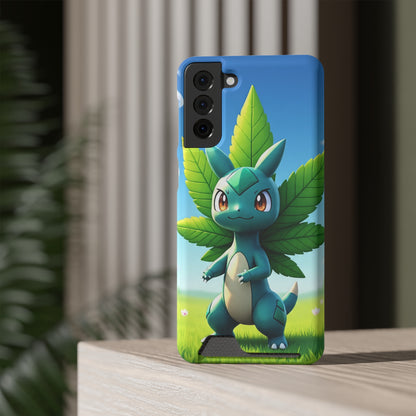 StoneyBud Phone case with card holder (bottom)
