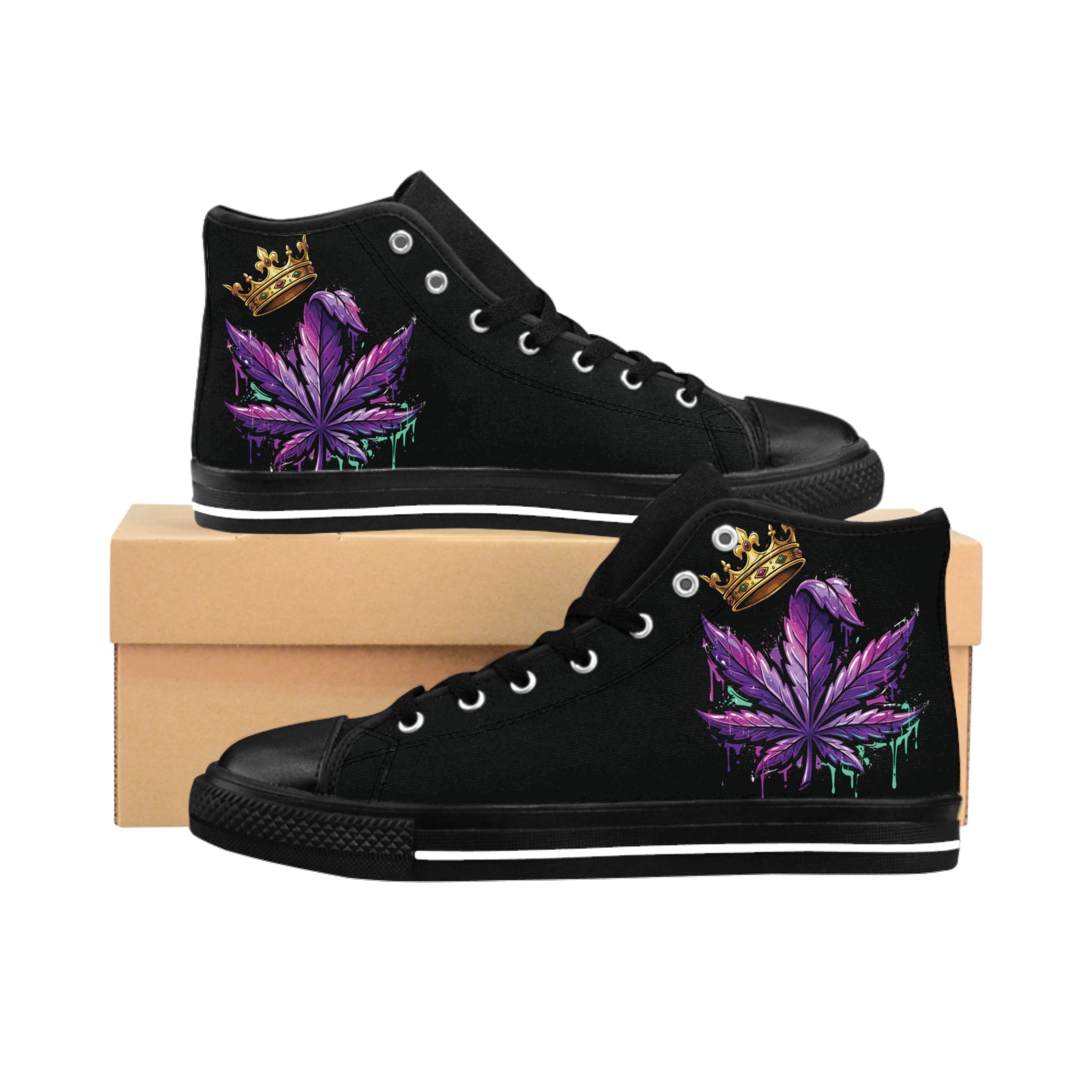 CrownedPurp Kicks Men's Classic Sneakers