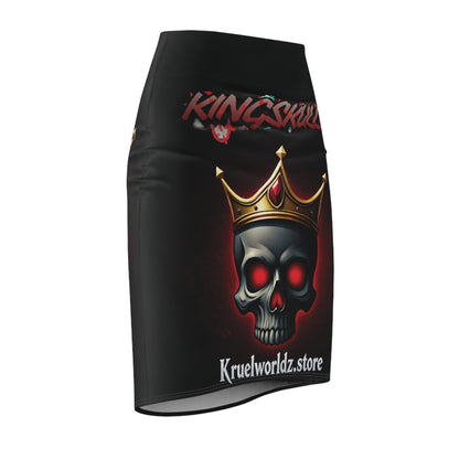 KingSkully Edgy Women's Pencil Skirt