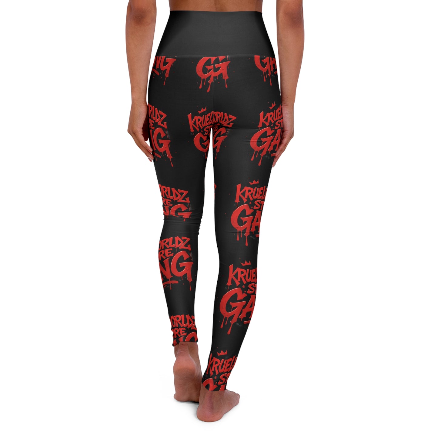 Leggings Gang High Waisted Yoga Leggings - Kruelworldz Store