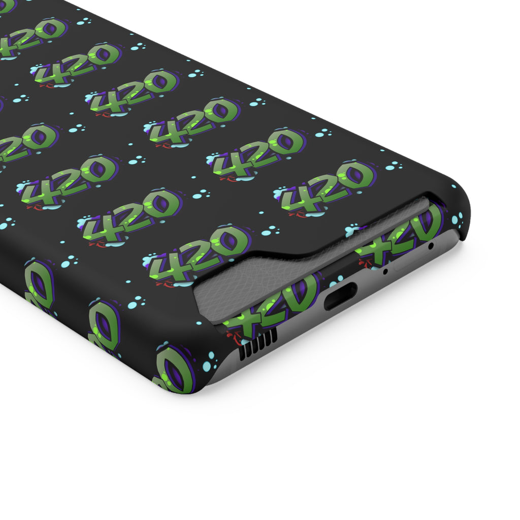 420 Phone Case with cardholder