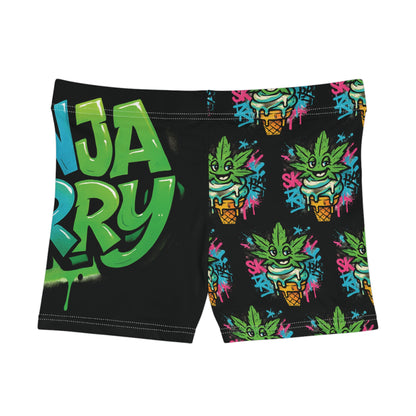 Shorts - GanjaBerry Split Design for Women