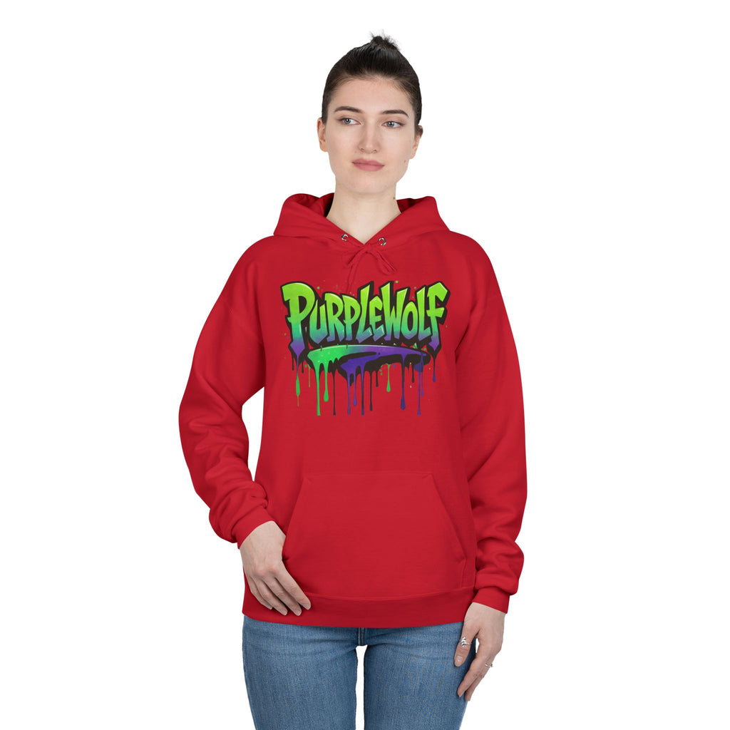 PurpleWolf Hoodie Sweatshirt