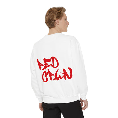 Red Crwn Garment dyed Sweatshirt