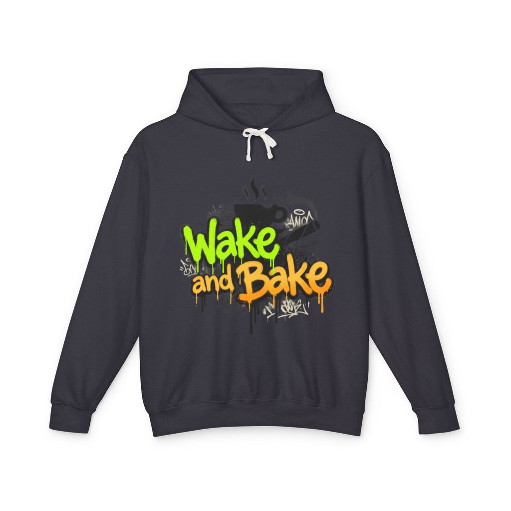 Wake n Bake Hoodie — Lightweight Hooded Sweatshirt for Cannabis Lovers