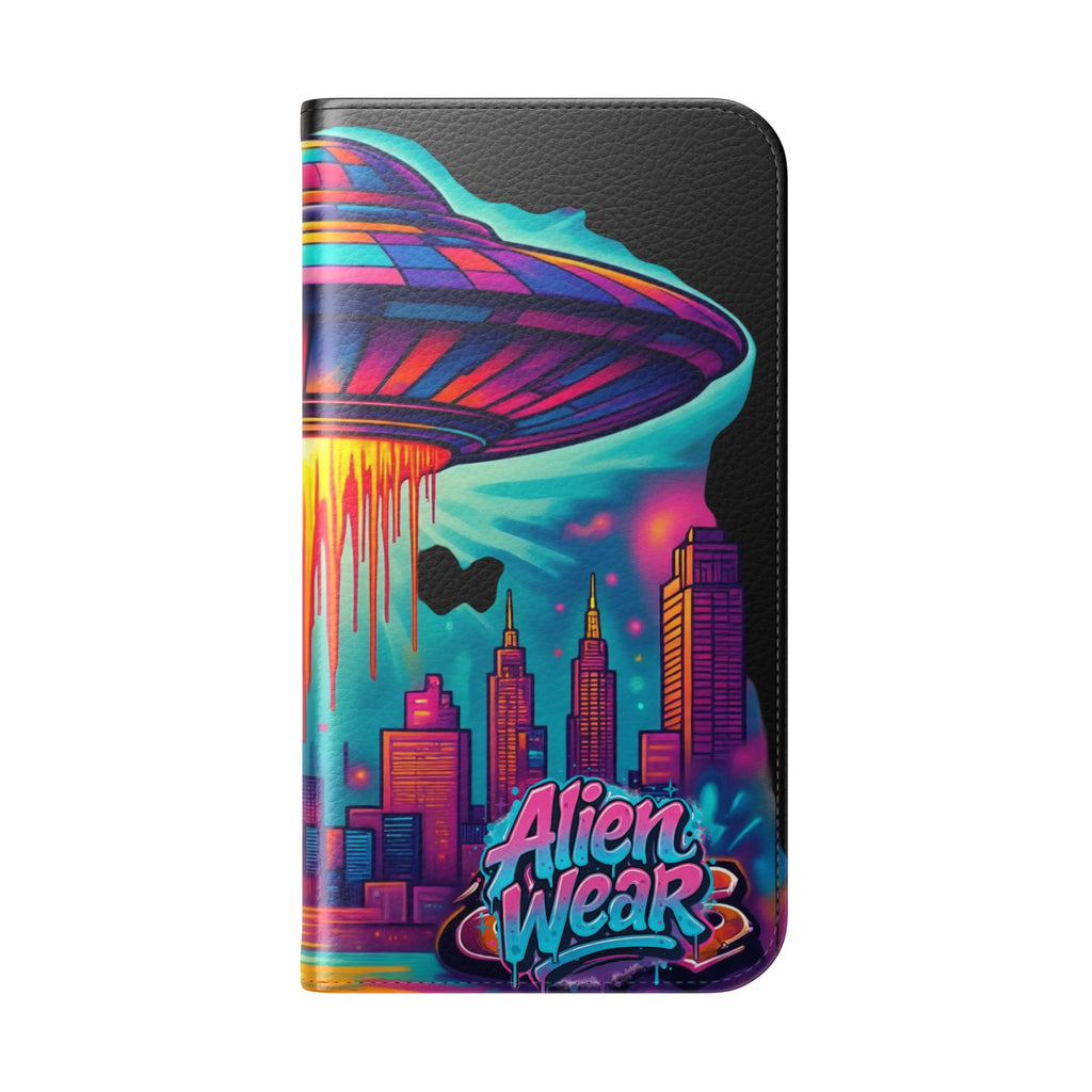 Phone Flip Cases AlienWear Design