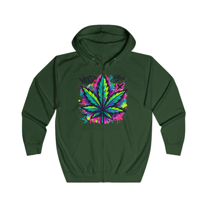 WeedHigh Unisex Fullzip Hoodie