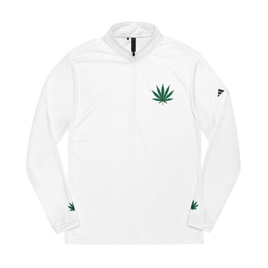 Stylish Quarter-Zip Pullover with Embroidered Leaf Design, Perfect for Sports, Casual Wear, Gift for Holidays, Active Lifestyle, and [...]