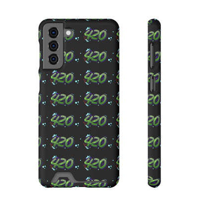 420 Phone Case with cardholder