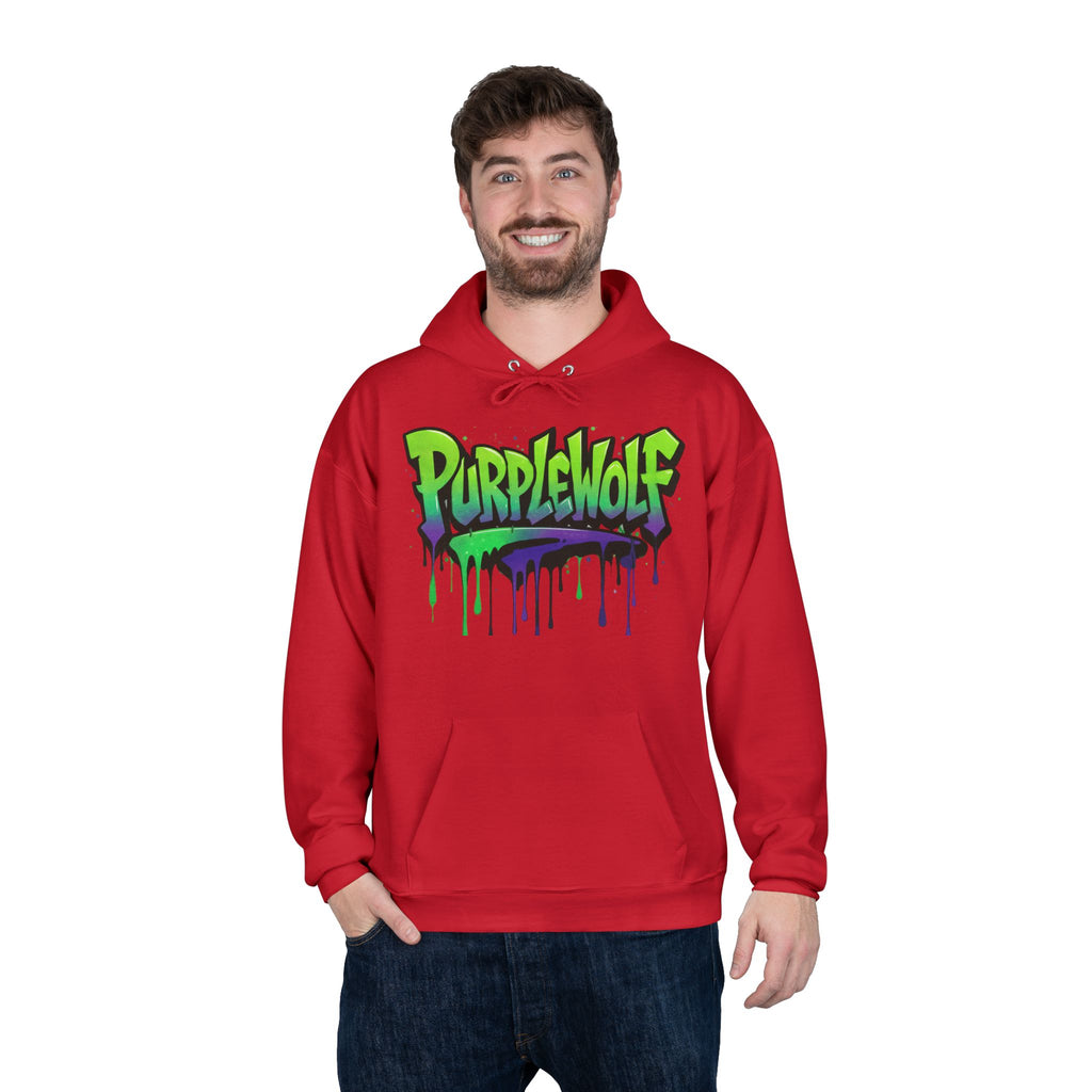 PurpleWolf Hoodie Sweatshirt