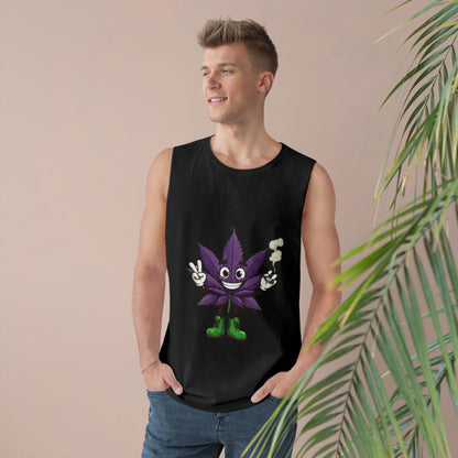 Cool Cannabis Graphic Tank Top, Unisex Summer Wear, Humor Graphic Tee, Gift for Cannabis Lovers, Trendy Festival Apparel
