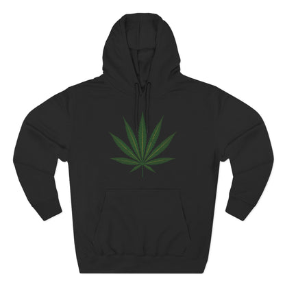 Stoner Made Fleece Hoodie - Cozy Weed Hoodie for Cannabis Enthusiasts, Perfect for Chill Days, Gift for Stoners, Festival Wear, Streetwear