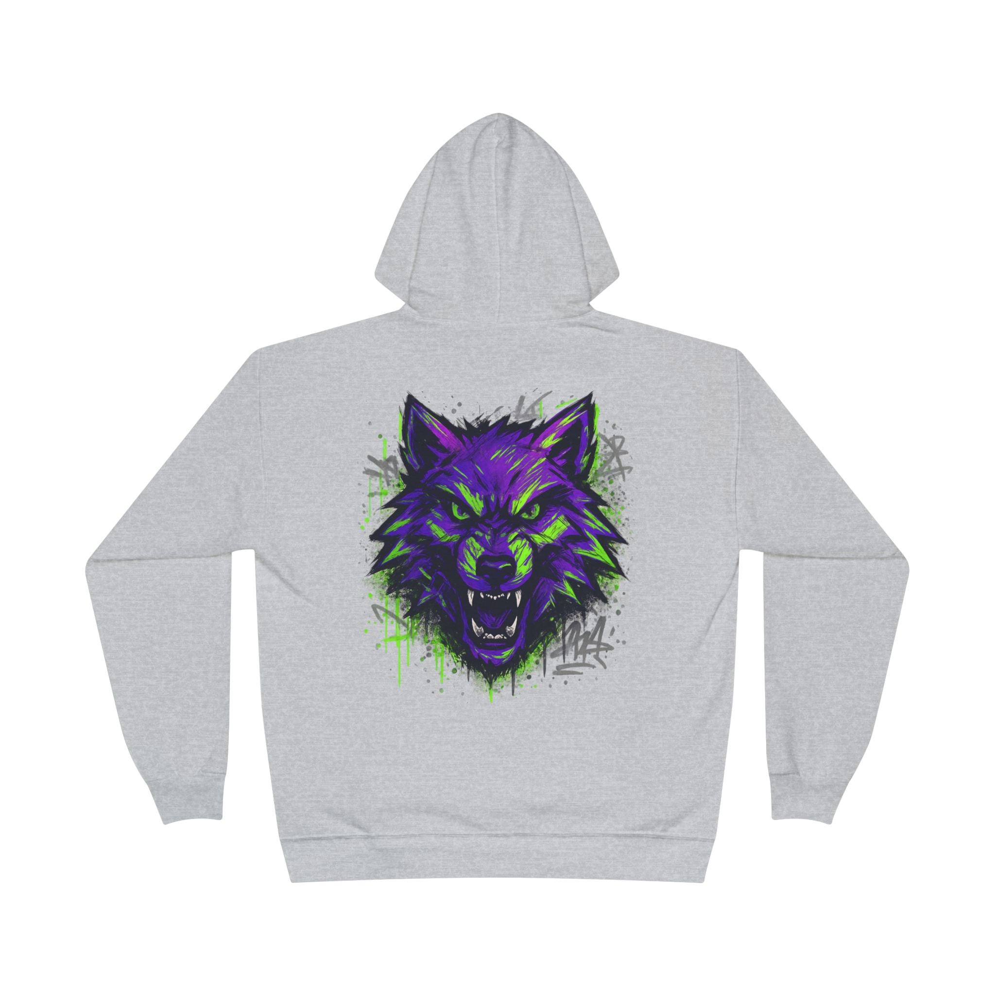 PurpleWolf Hoodie Sweatshirt