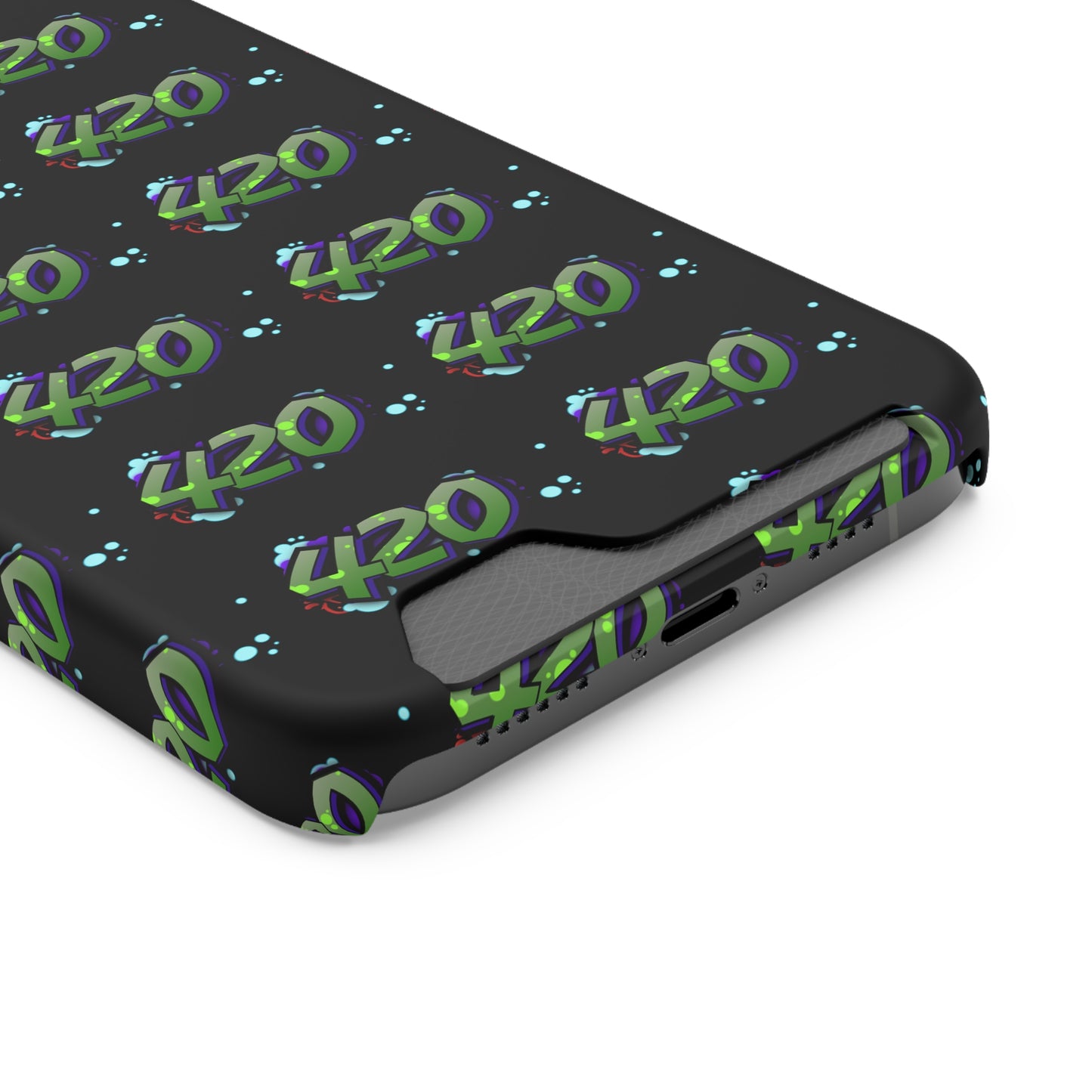 420 Phone Case with cardholder