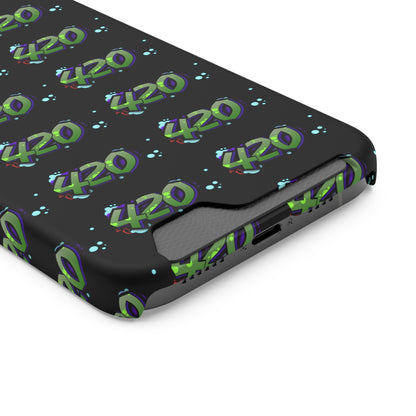 420 Phone Case with cardholder