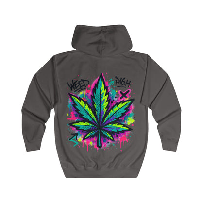 WeedHigh Unisex Fullzip Hoodie