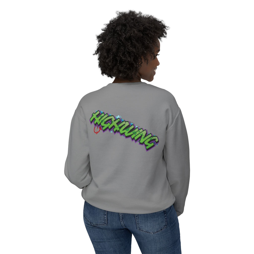 Dragon-Themed Crewneck Sweatshirt, Unisex Fashion, Unique Gift for Gamers, Fantasy Lovers, Comfortable Casualwear