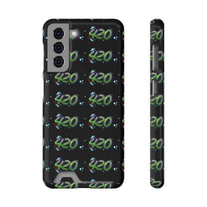 420 Phone Case with cardholder