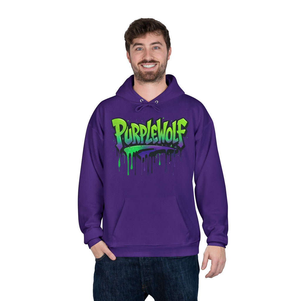 PurpleWolf Hoodie Sweatshirt