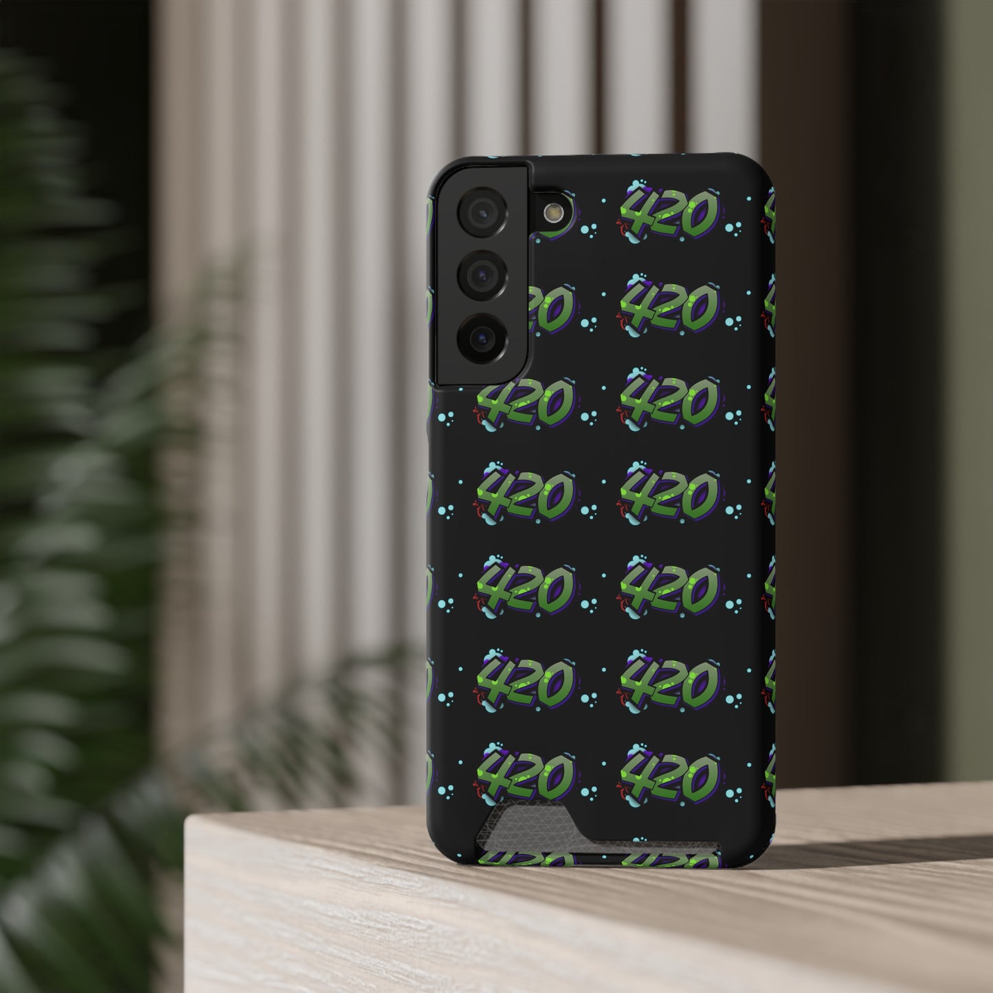 420 Phone Case with cardholder
