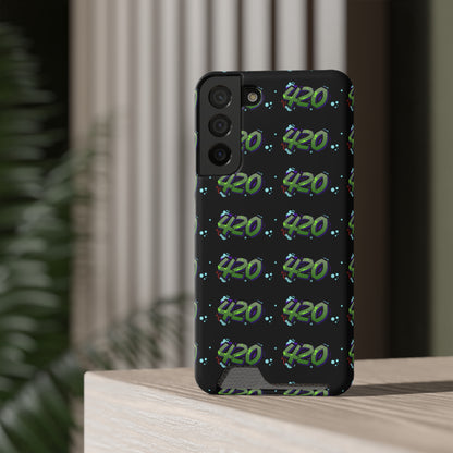 420 Phone Case with cardholder