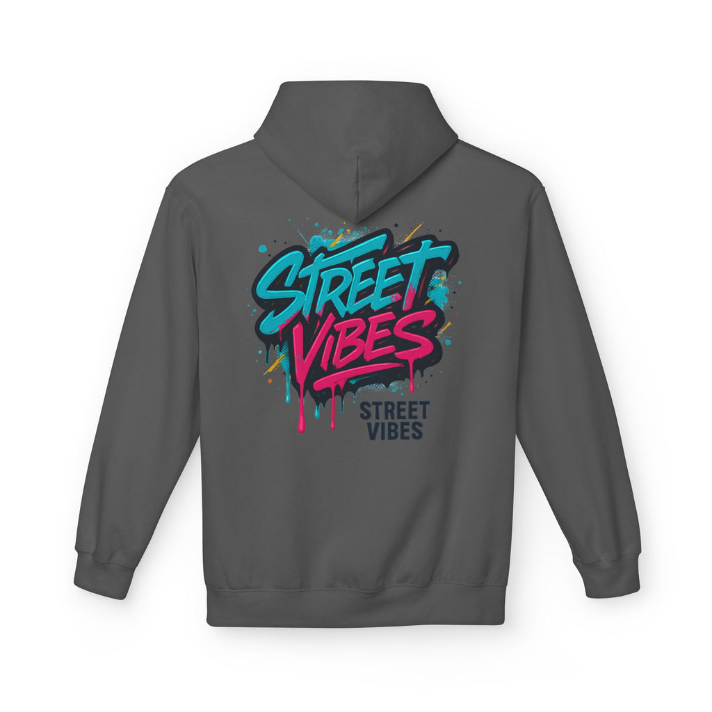 StreetVibes Hoodie — Urban Graphic Fleece Pullover