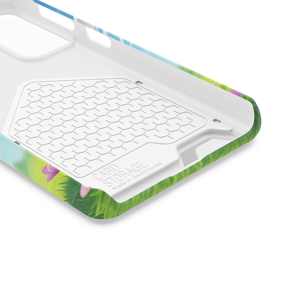 StoneyBud Phone case with card holder (bottom)