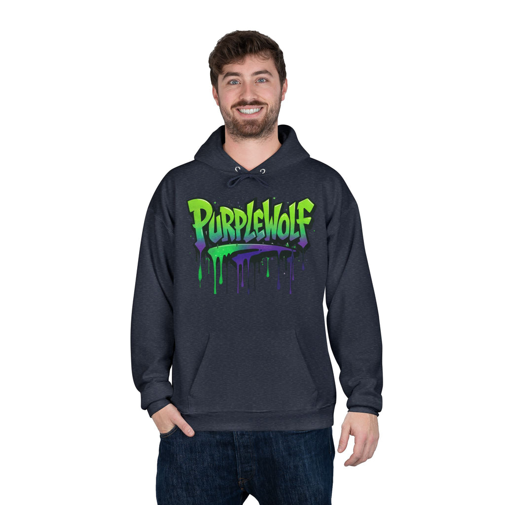 PurpleWolf Hoodie Sweatshirt