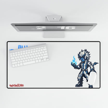 Blu Demon Desk Mat