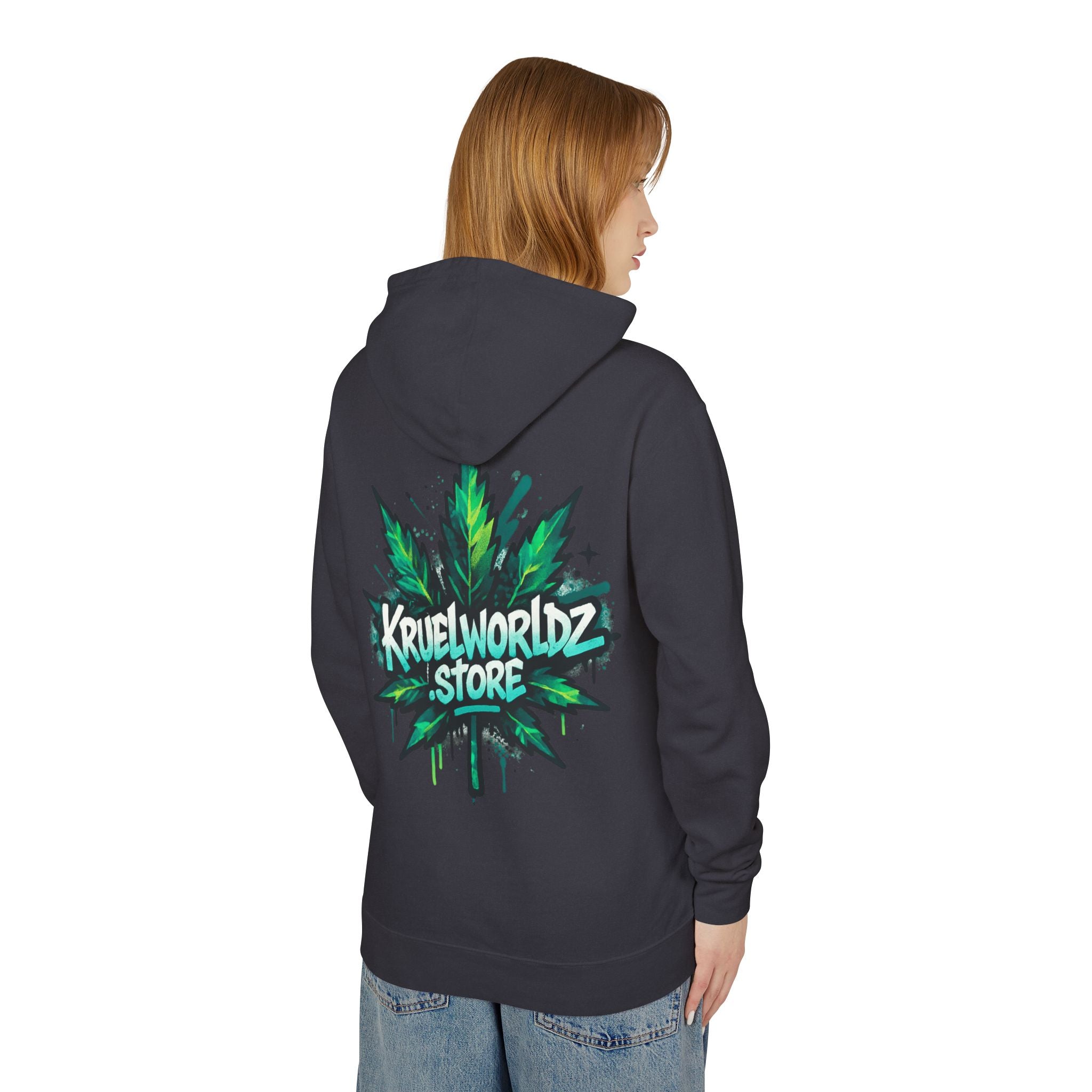 Kruelworldz.store Hooded Sweatshirt — Lightweight Logo Pullover