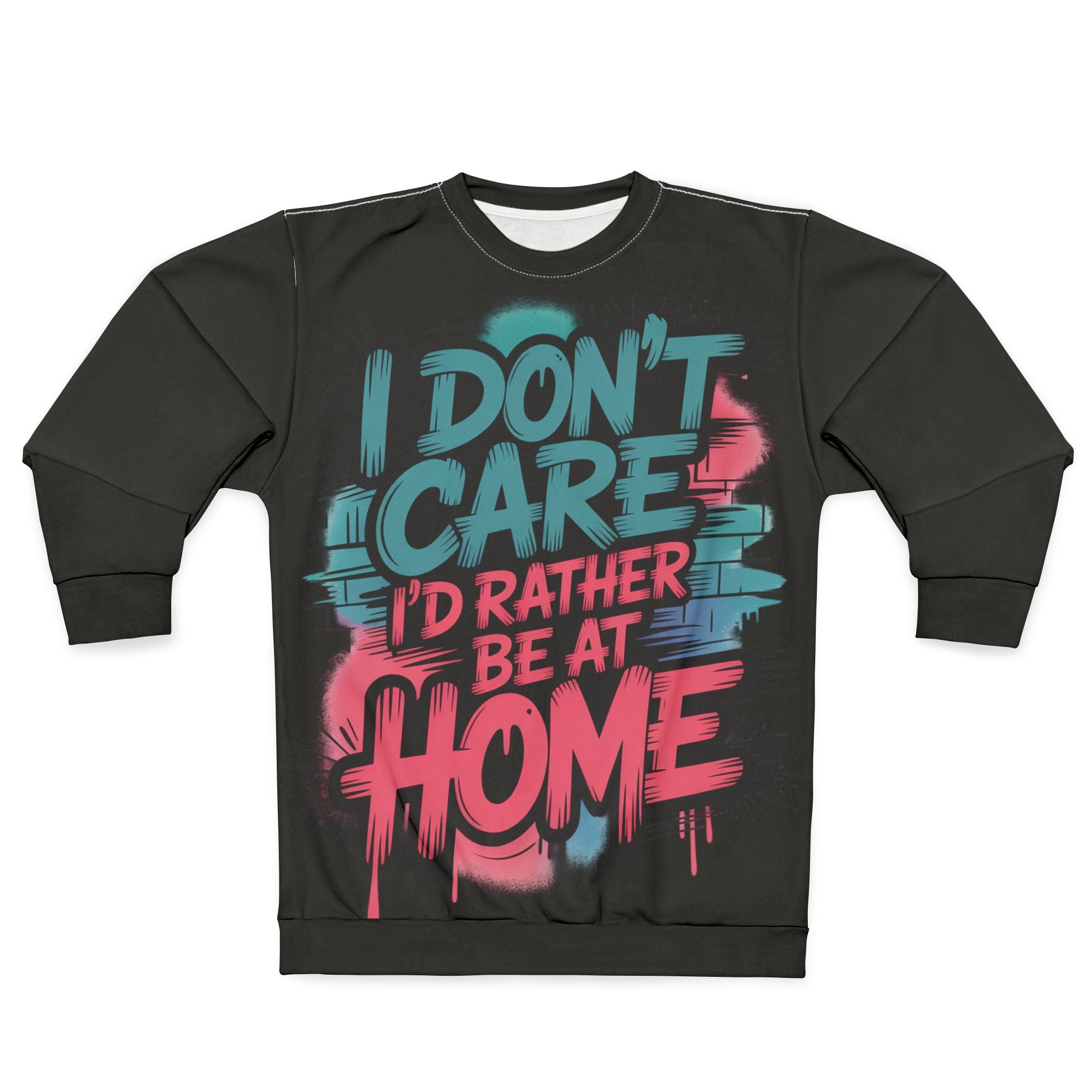 'Idc' Sweatshirt — Casual Statement Unisex Pullover