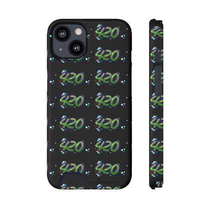 420 Phone Case with cardholder
