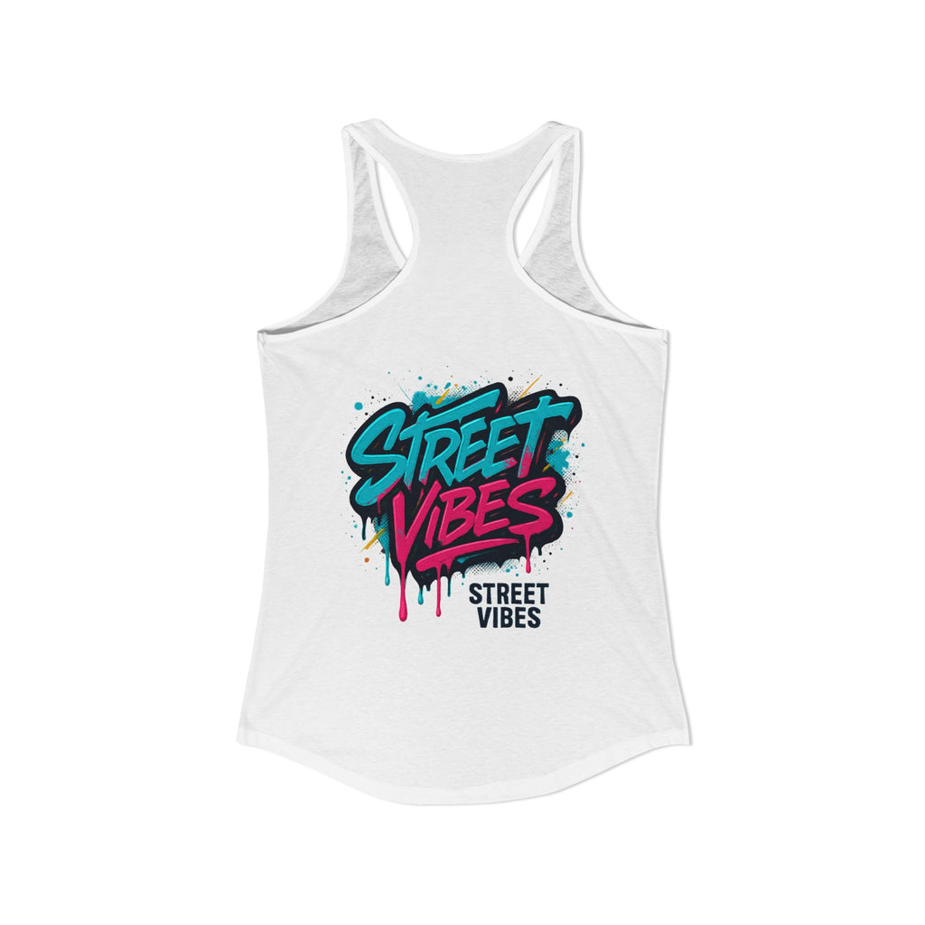 StreetVibes Women's Racerback Tank — Urban Graphic Muscle Tee