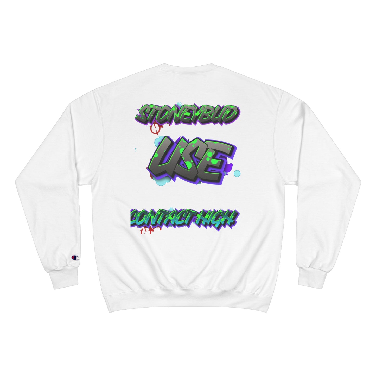 Champion Sweatshirt, Cool Graphic Hoodie, Casual Streetwear, Trendy Gift for Gamers, Unique Art Clothing