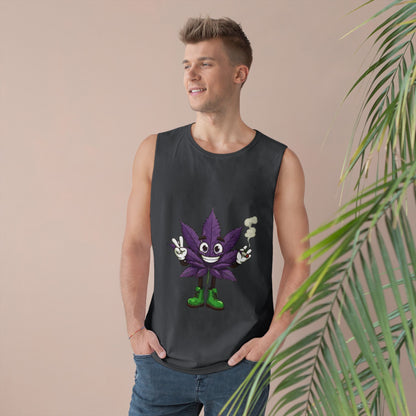 Cool Cannabis Graphic Tank Top, Unisex Summer Wear, Humor Graphic Tee, Gift for Cannabis Lovers, Trendy Festival Apparel
