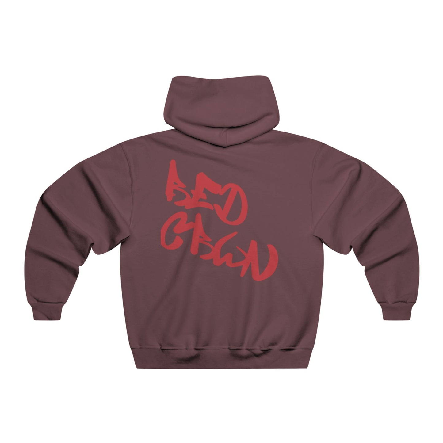 Red Crwn Mens Nublend Hooded Sweatshirt